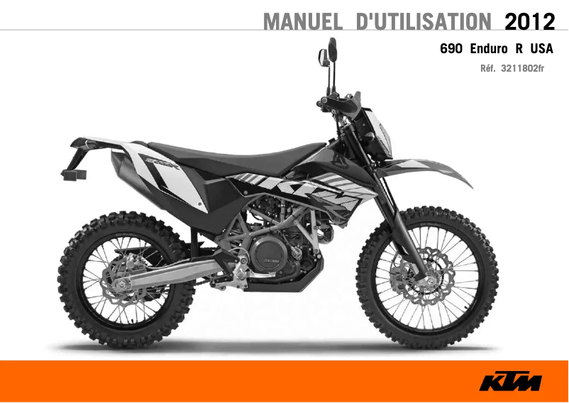 Página 1 del manual Manual de usuario KTM 690 Enduro R (2012)