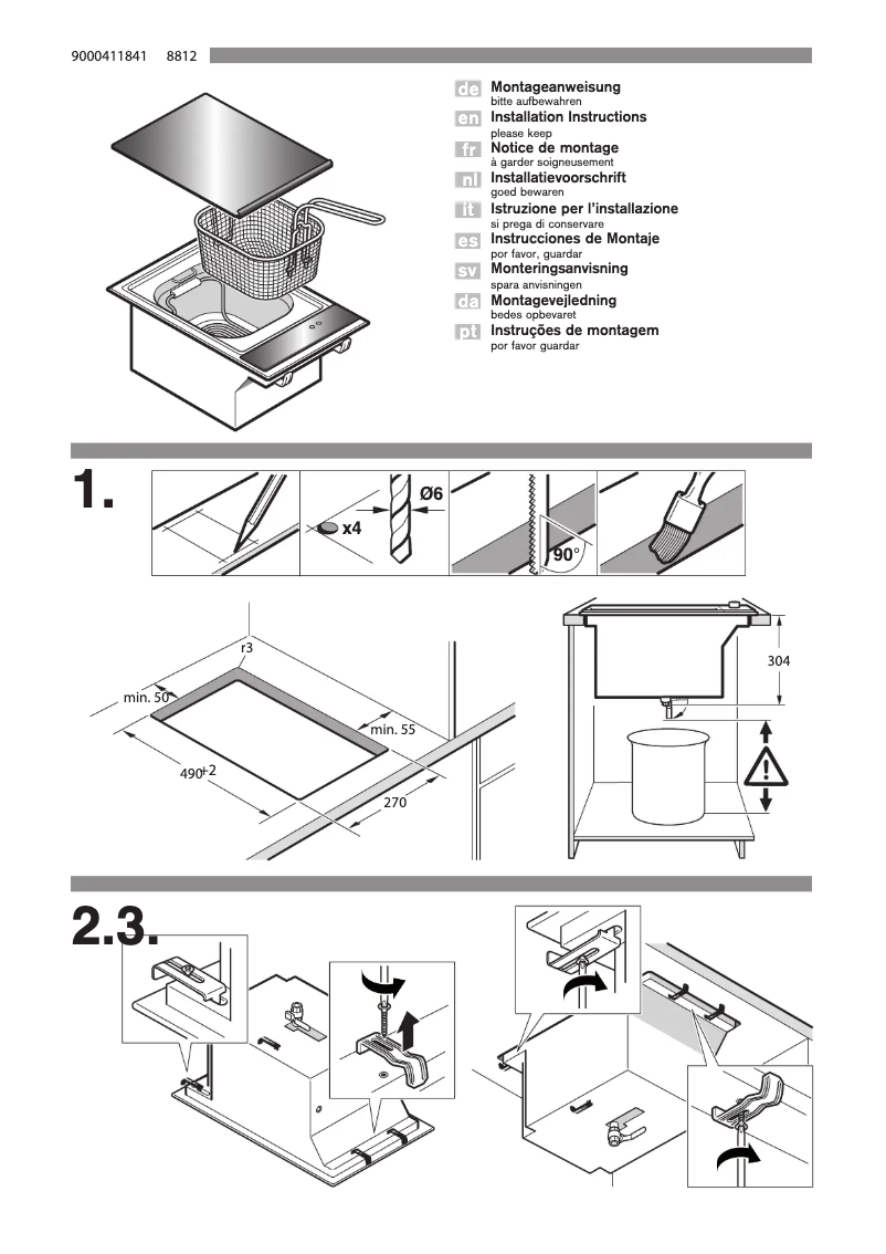 Imagen de la primera página del manual del dispositivo Domino ET375MA11E