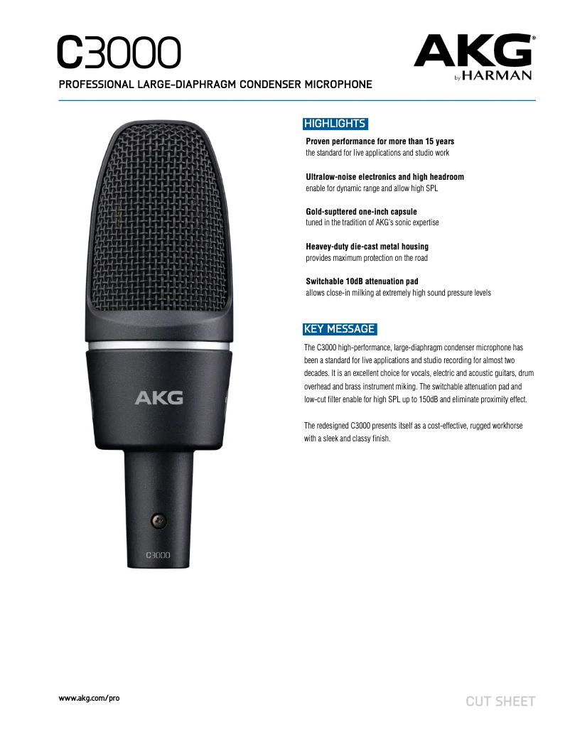 Imagen de la primera página del manual del dispositivo C3000