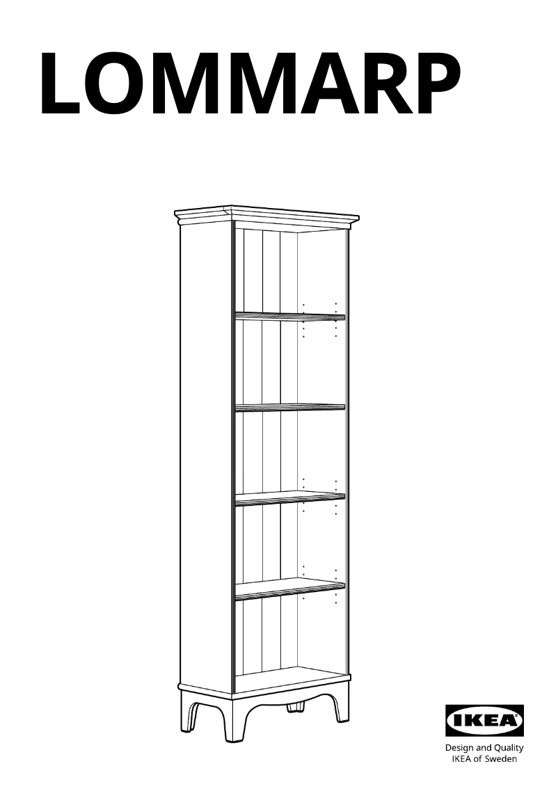 Página 1 del manual Manual de usuario Ikea LOMMARP 204.154.66