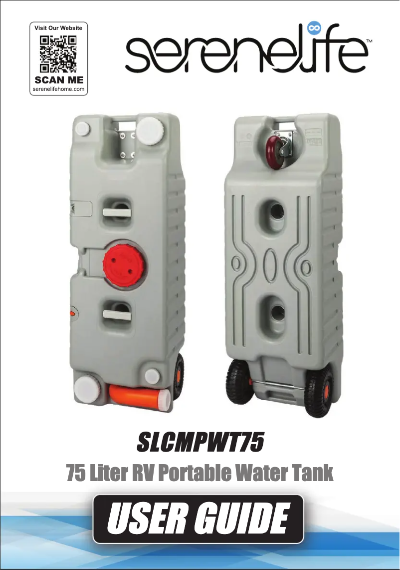 Página nº 1 - Manual de usuario SereneLife SLCMPWT75