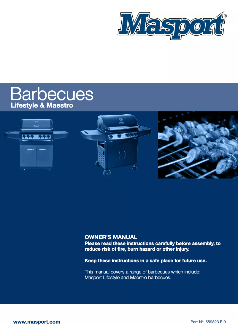 Imagen de la primera página del manual del dispositivo Maestro