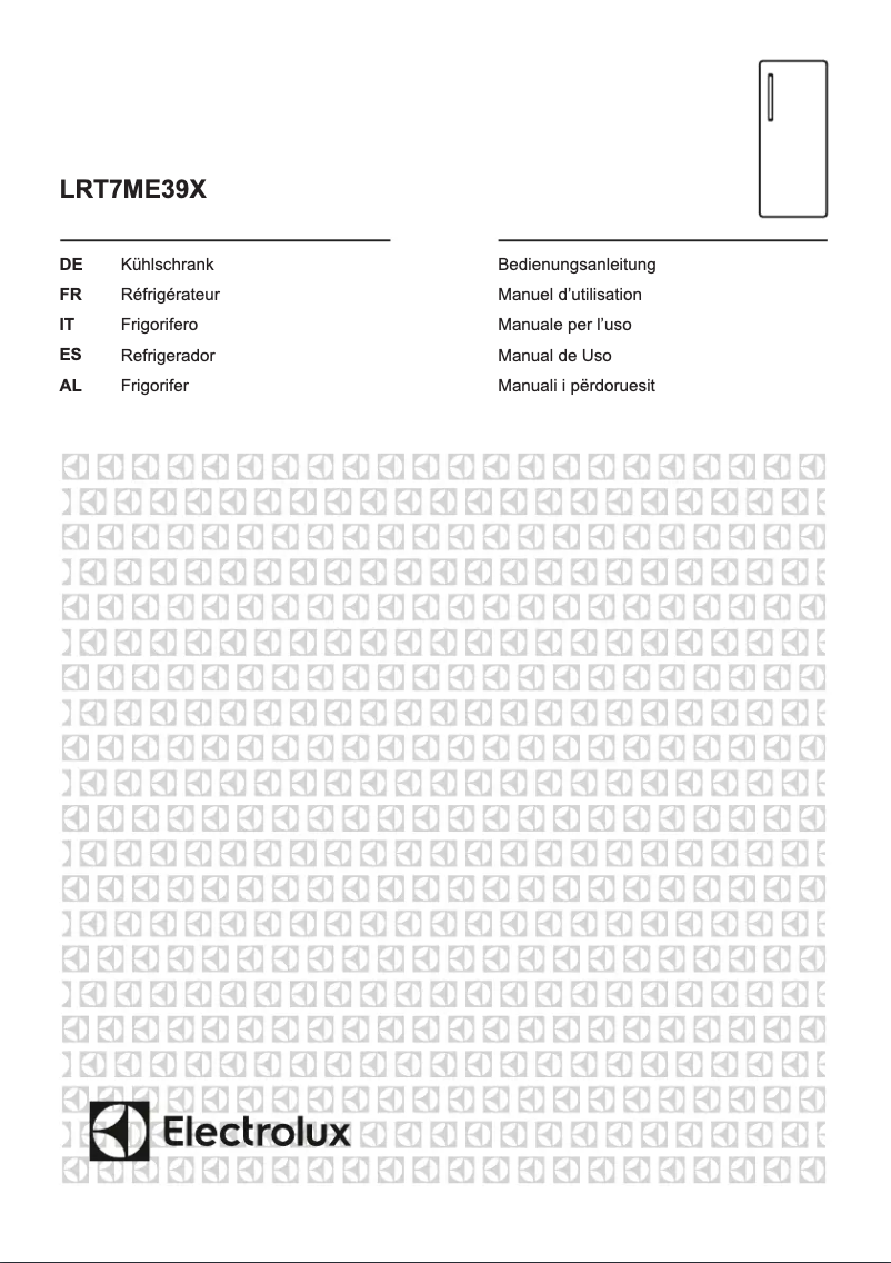 Imagen de la primera página del manual del dispositivo LRT7ME39X