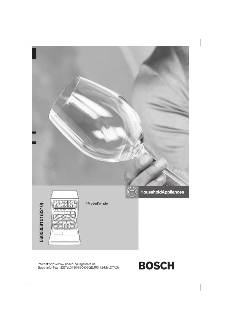 Página 1 del manual Manual de usuario Bosch SGU53E02EU