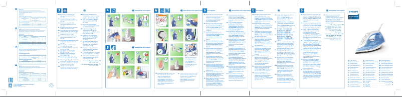 Página 1 del manual Manual de usuario Philips EasySpeed GC1741