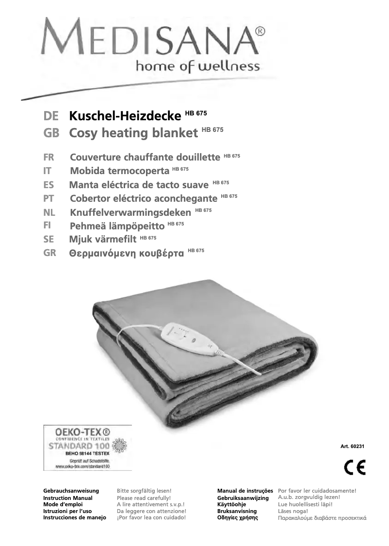 Página 1 del manual Manual de usuario Medisana HB 675