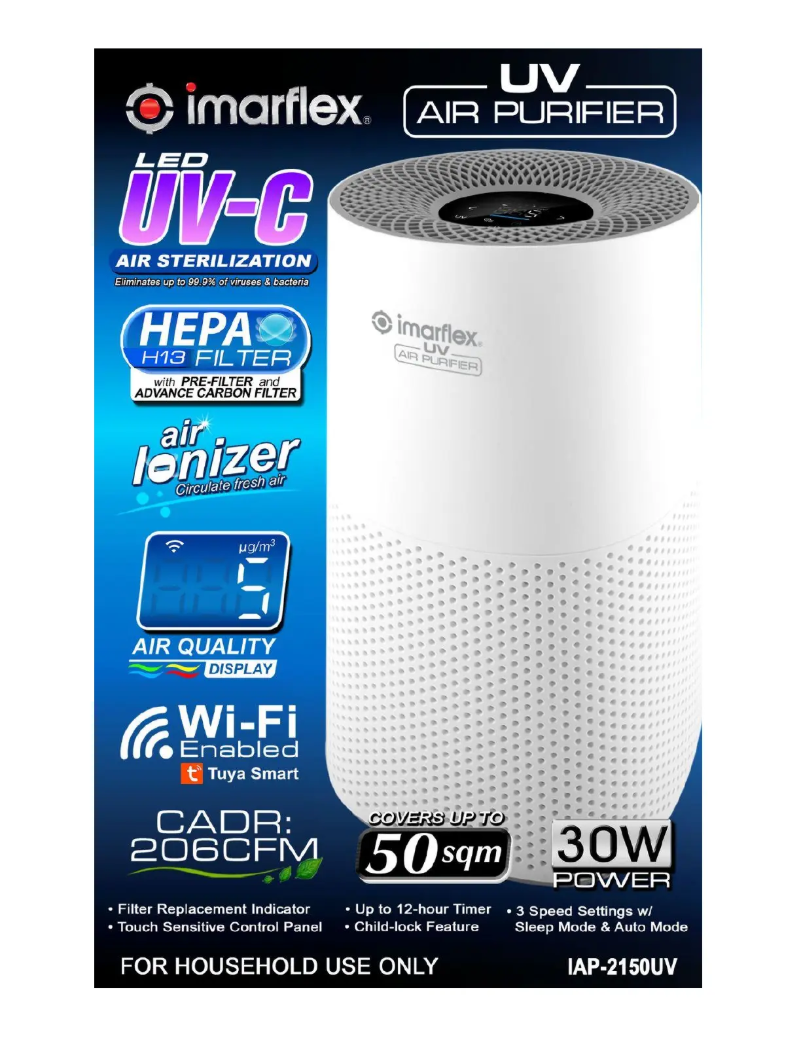 Página nº 1 - Manual de usuario Imarflex IAP-2150UV