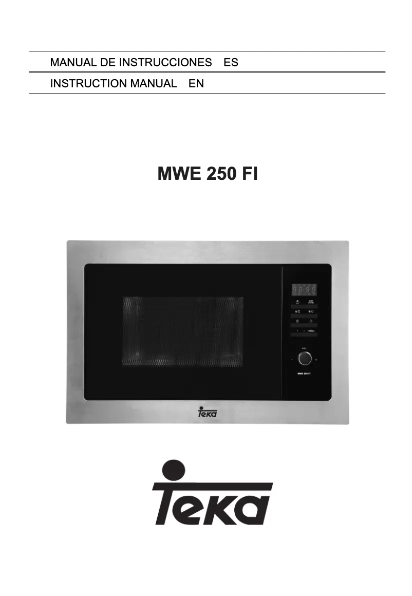 Imagen de la primera página del manual del dispositivo MWE 250 FI