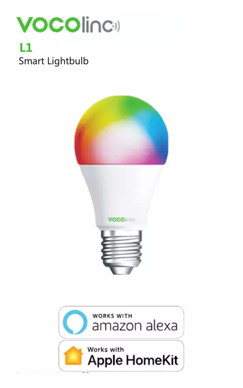 Página 1 del manual Manual de usuario VOCOlinc L1