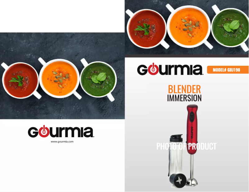 Imagen de la primera página del manual del dispositivo GBJ190