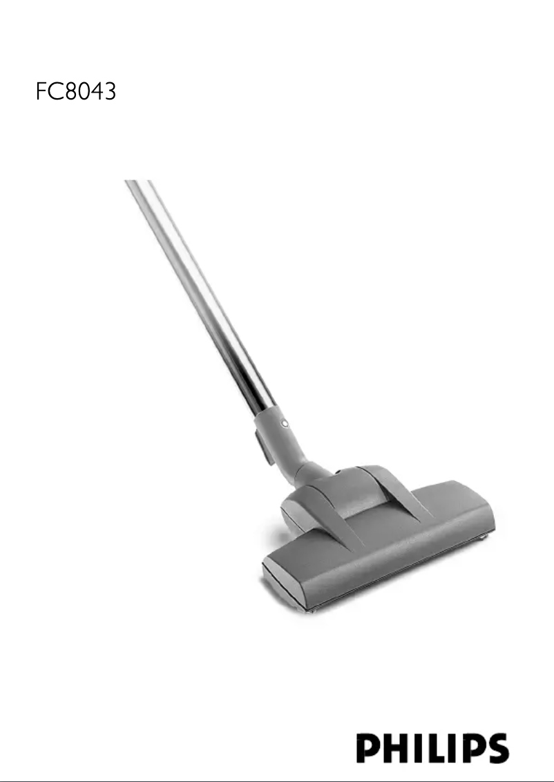 Imagen de la primera página del manual del dispositivo FC8043