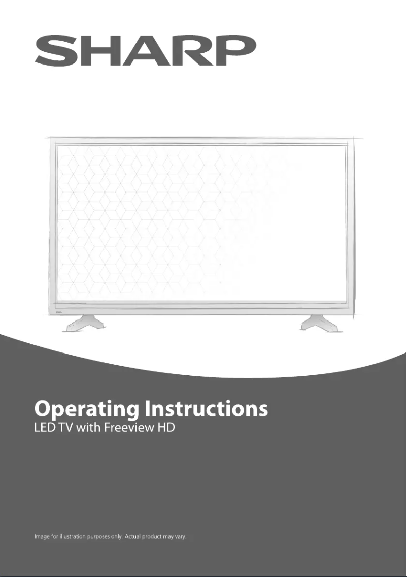 Página 1 del manual Manual de usuario Sharp 32BB2I