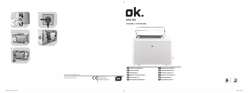 Imagen de la primera página del manual del dispositivo OTO 103-W