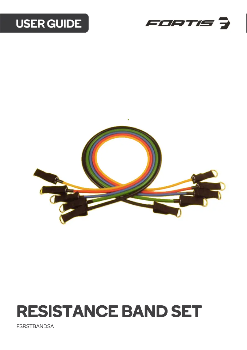 Imagen de la primera página del manual del dispositivo FSRSTBANDSA