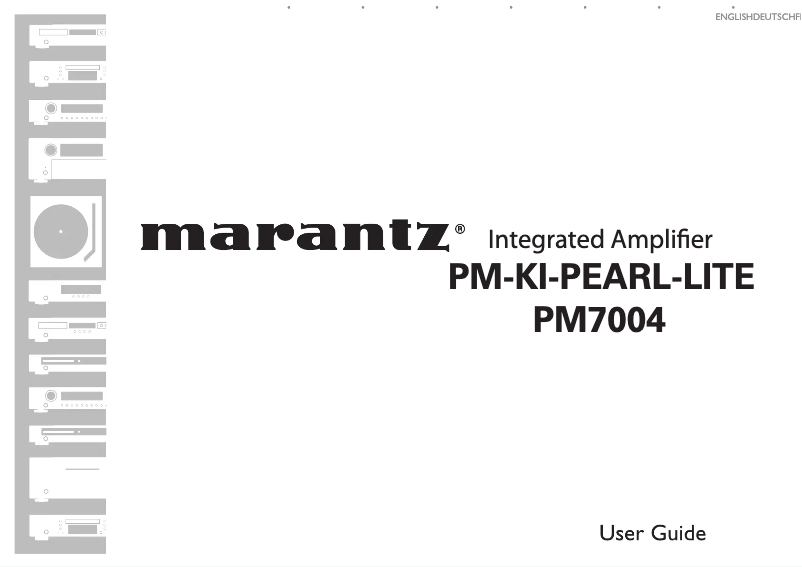 Página 1 del manual Manual de usuario Marantz PM7004