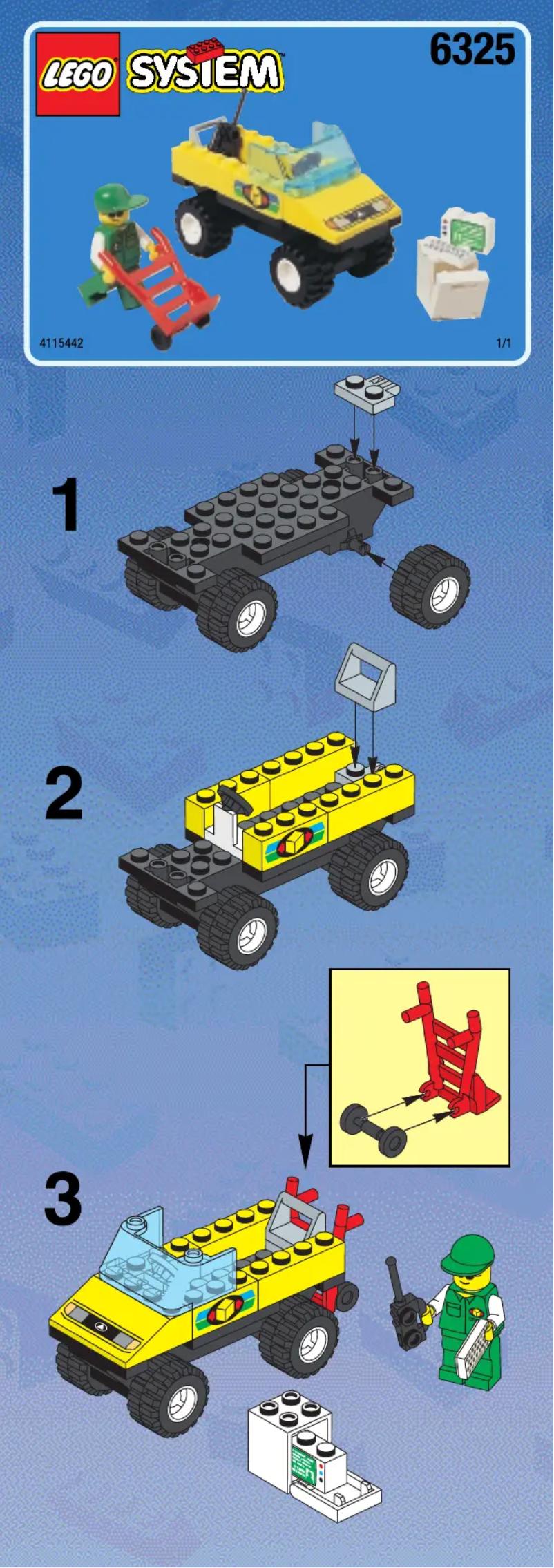 Imagen de la primera página del manual del dispositivo Cargo Express