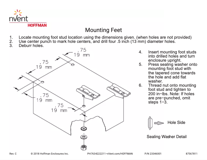 Página nº 1 - Manual de usuario Hoffman C8C12