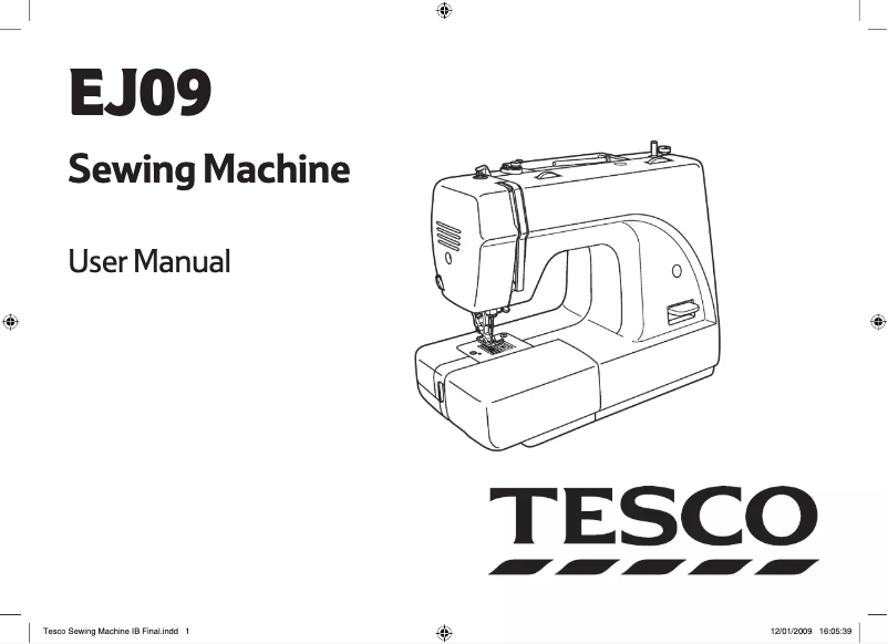 Página 1 del manual Manual de usuario Tesco EJ09