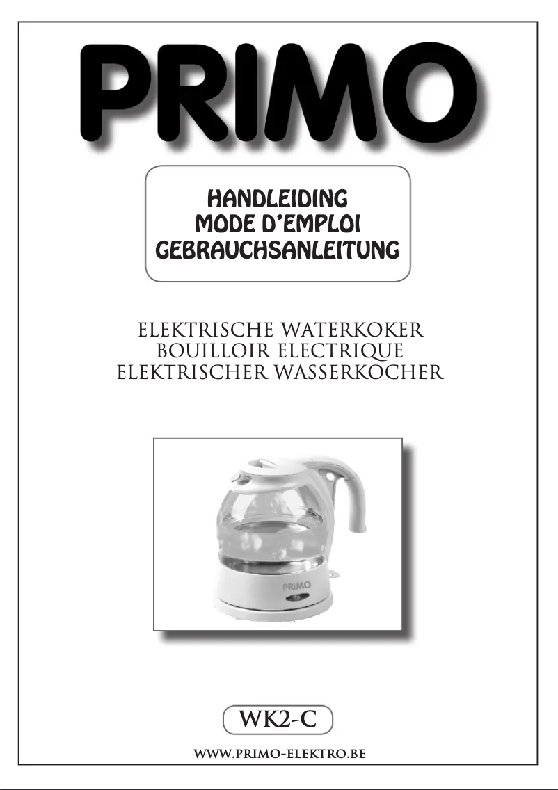 Imagen de la primera página del manual del dispositivo WK2-C