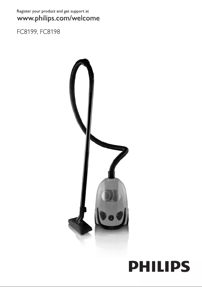 Imagen de la primera página del manual del dispositivo FC8198