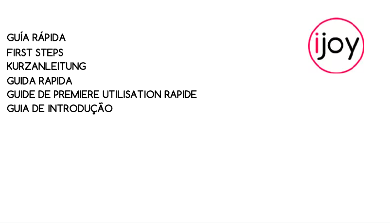 Página nº 1 - Manual de usuario i-Joy Evol