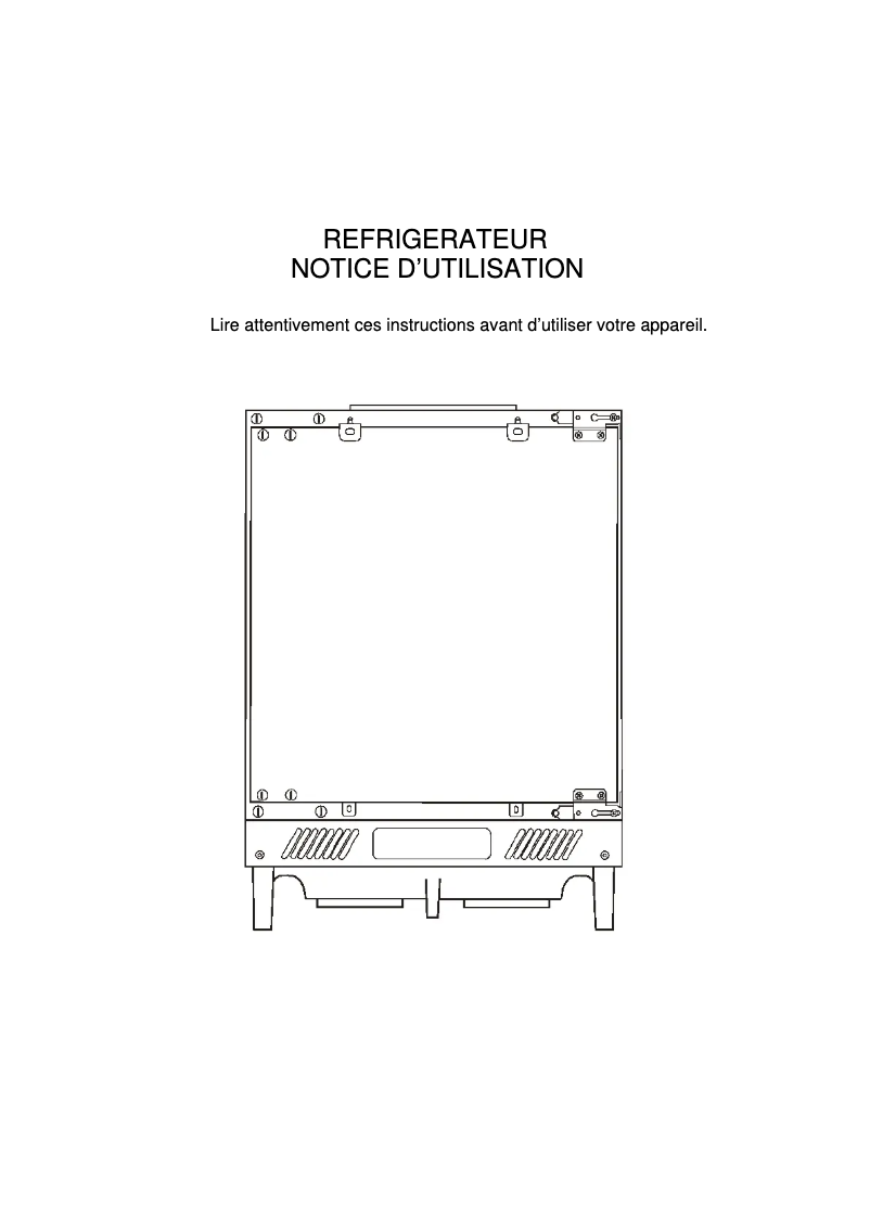 Página nº 1 - Manual de usuario Rosieres RBPA 154