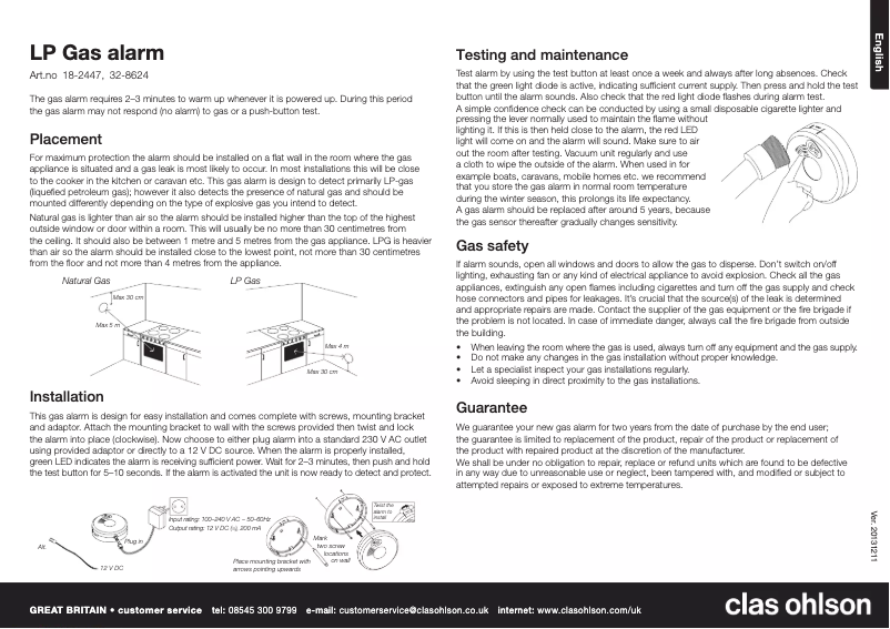 Página 1 del manual Manual de usuario Deltronic 32-8624