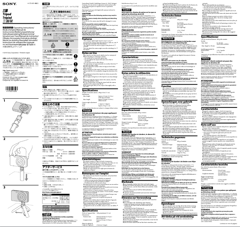 Página nº 1 - Manual de usuario Sony ACC-CTBN