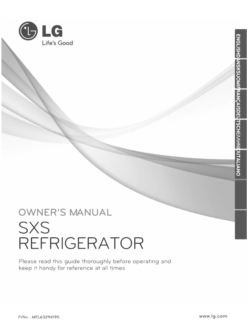 Página 1 del manual Manual de usuario LG GS9167AVPZ