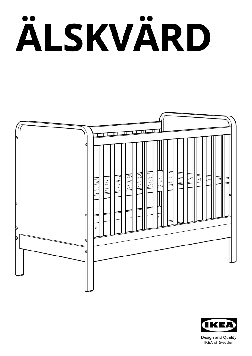 Imagen de la primera página del manual del dispositivo ÄLSKVÄRD 004.666.97