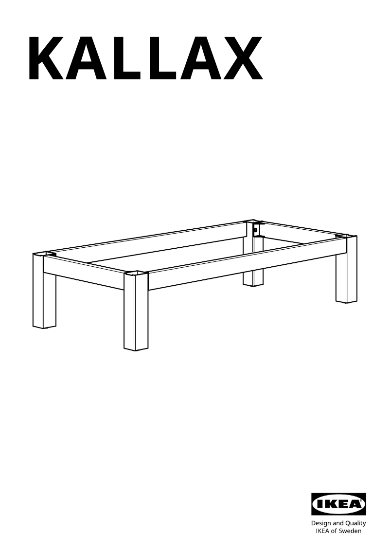 Página 1 del manual Manual de usuario Ikea KALLAX 704.955.97