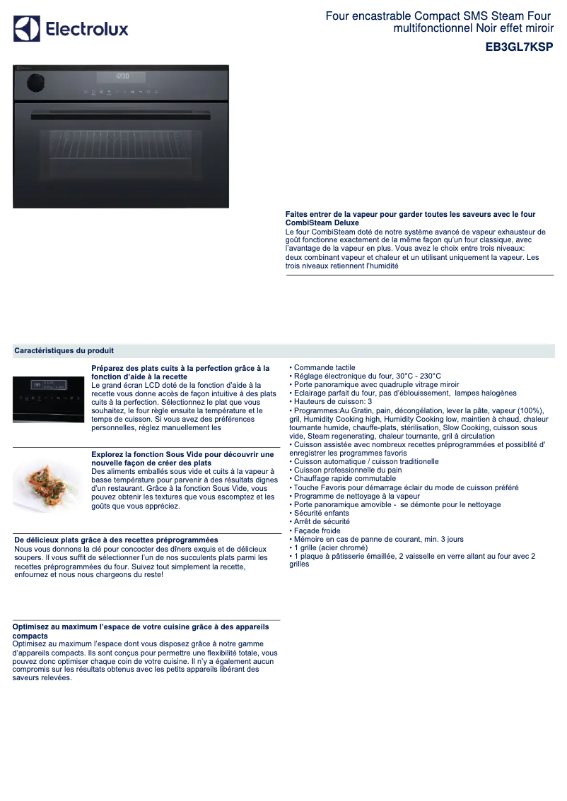 Imagen de la primera página del manual del dispositivo EB3GL7KSP