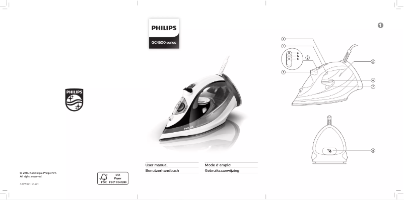 Imagen de la primera página del manual del dispositivo Azur Performer Plus GC4518