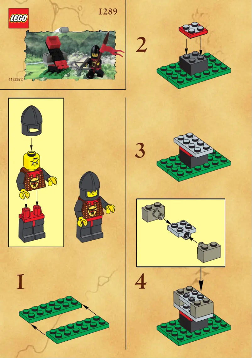 Página 1 del manual Manual de usuario Lego SMALL CATAPULT