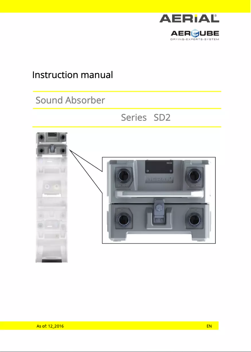 Imagen de la primera página del manual del dispositivo SD 2