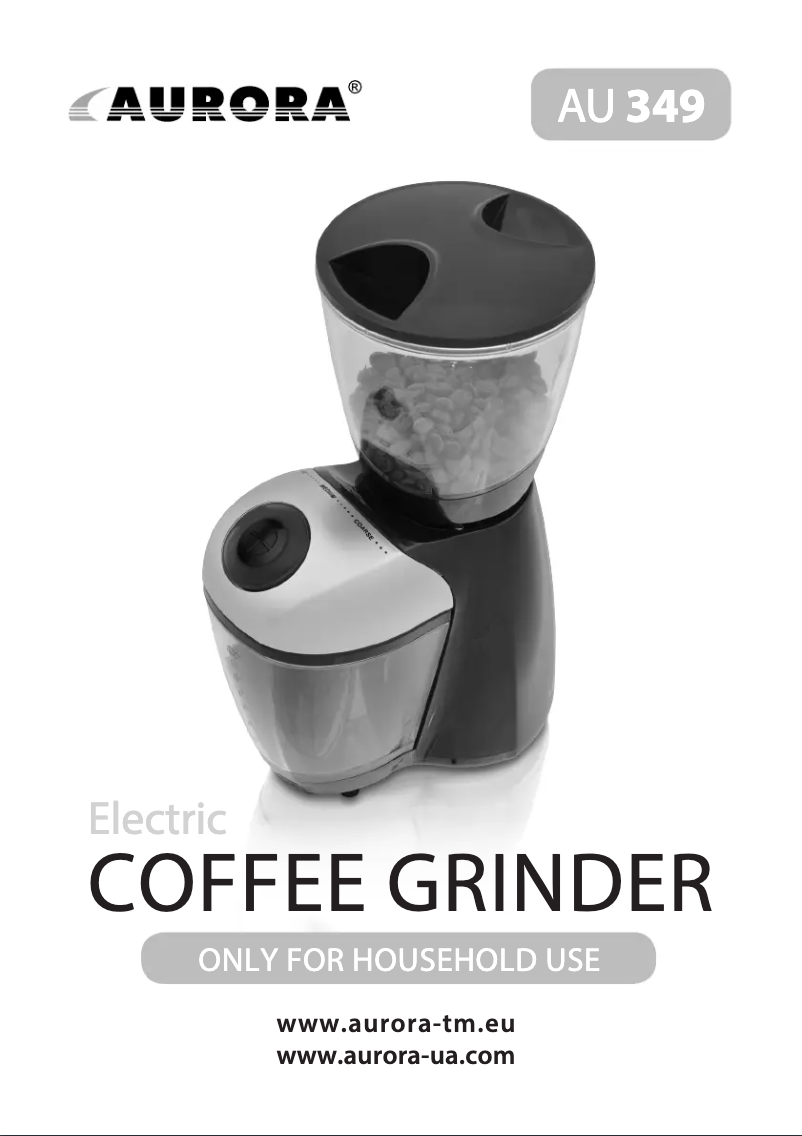 Imagen de la primera página del manual del dispositivo AU 349