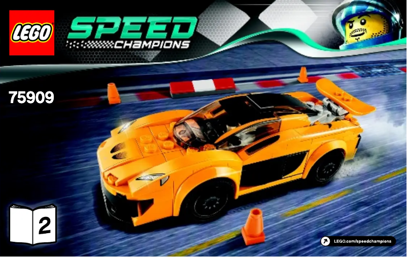 Página 1 del manual Manual de usuario Lego Speed Champions 75909