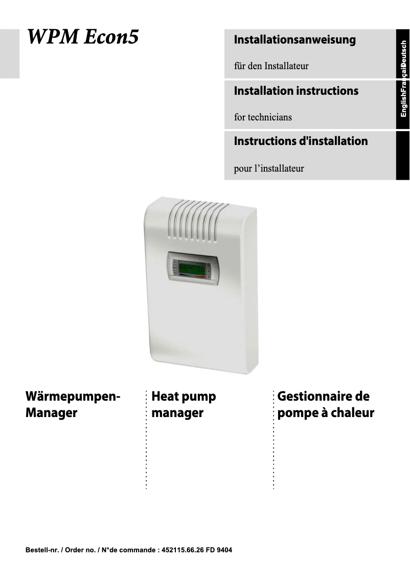 Imagen de la primera página del manual del dispositivo LA 28TBS