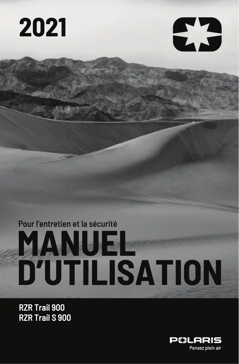 Página 1 del manual Manual de usuario Polaris RZR Trail Ultimate (2021)
