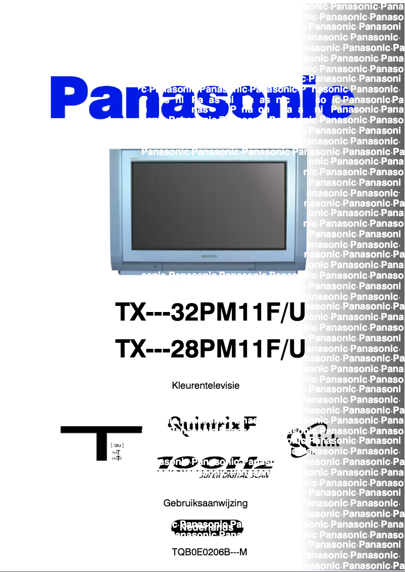 Página nº 1 - Manual de usuario Panasonic TX-32PM11FU