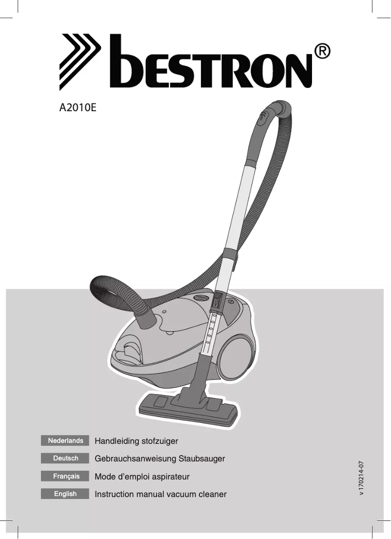 Página 1 del manual Manual de usuario Bestron A2010E