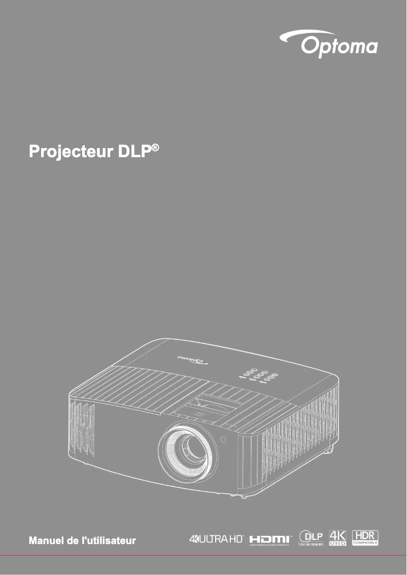 Imagen de la primera página del manual del dispositivo UHD30