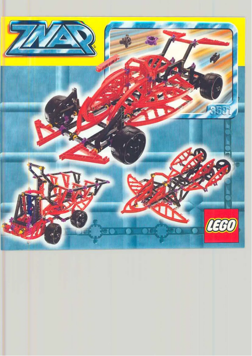 Imagen de la primera página del manual del dispositivo RED FORMULA 1 RACER W.STORAGE