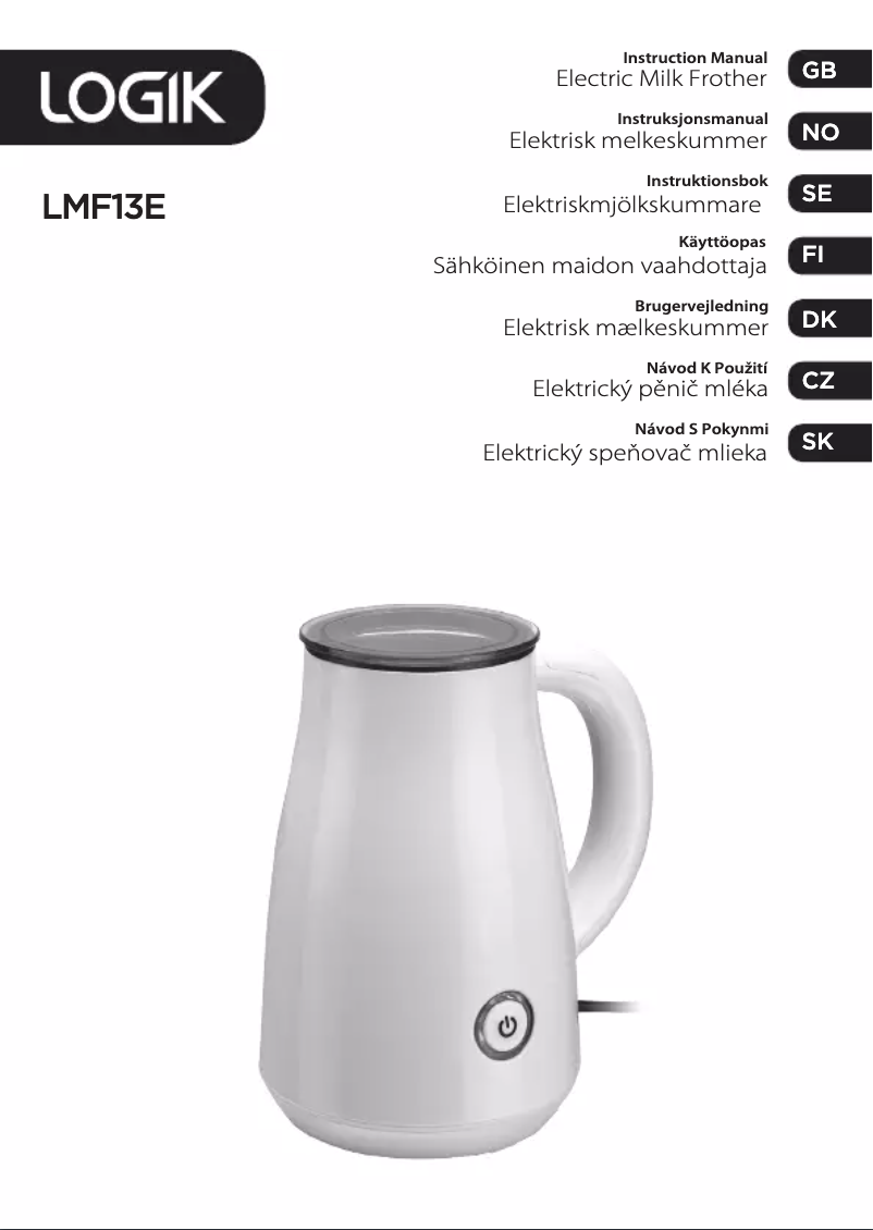 Página 1 del manual Manual de usuario Logik LMF13E