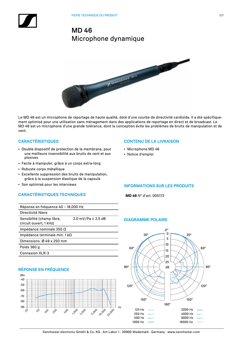 Imagen de la primera página del manual del dispositivo MD 46