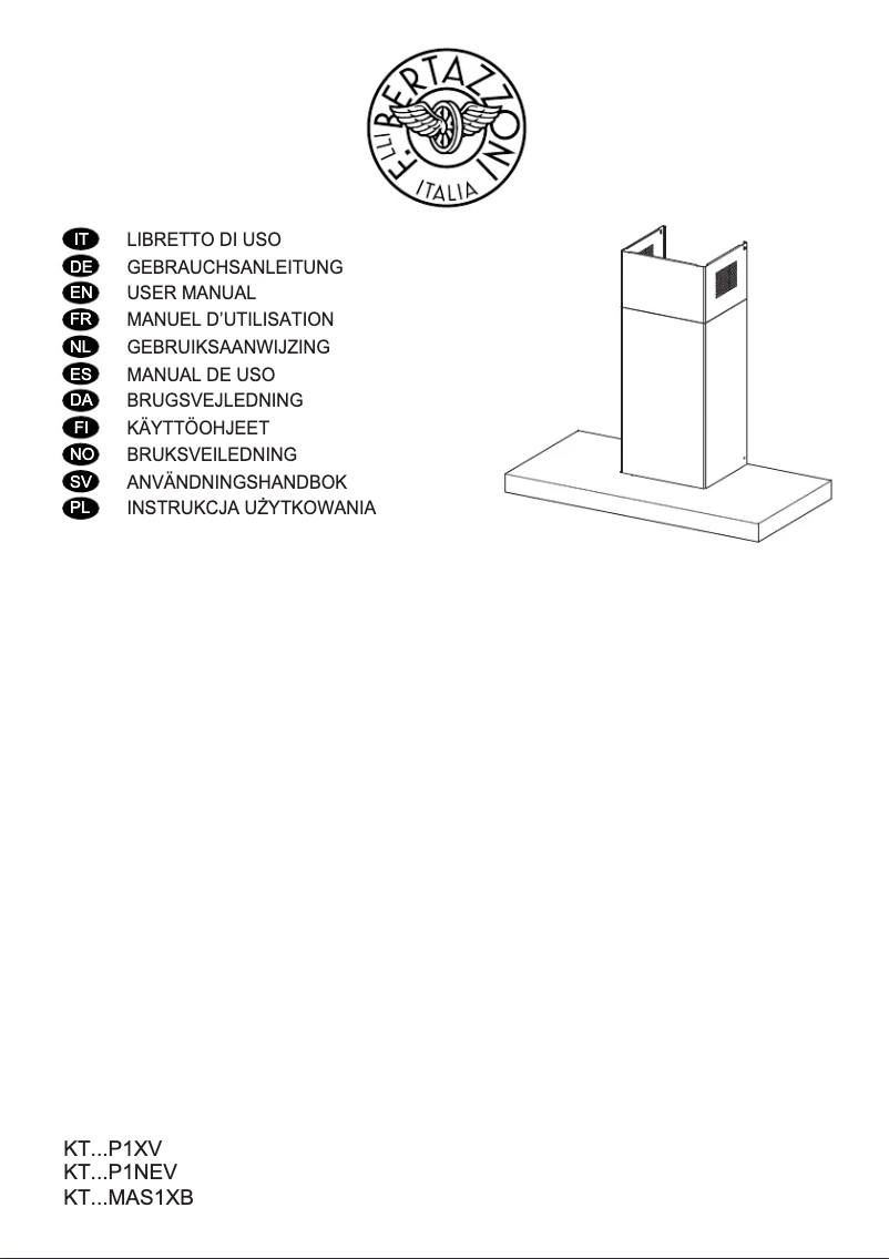 Imagen de la primera página del manual del dispositivo KT90P1XV