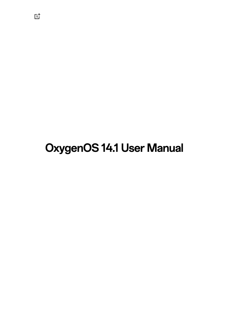 Página 1 del manual Manual de usuario OnePlus Nord 4