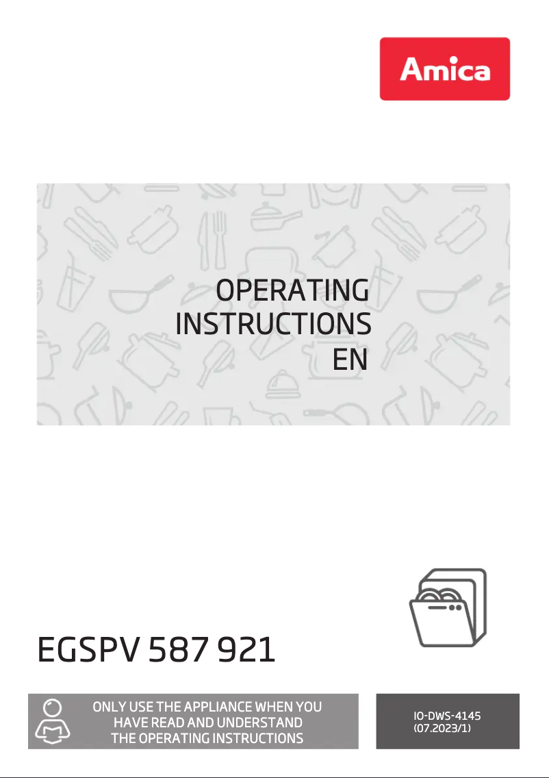 Imagen de la primera página del manual del dispositivo EGSPV 587 921