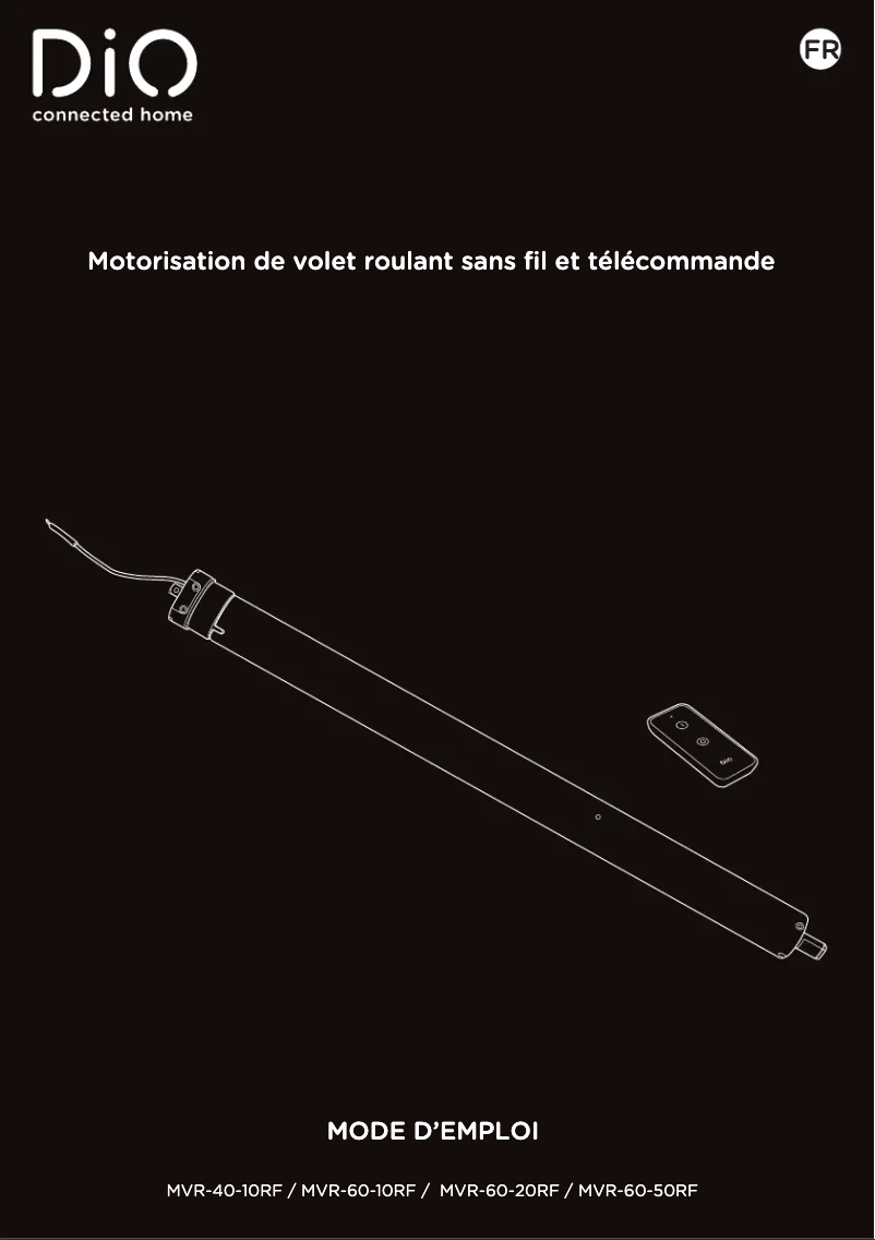 Imagen de la primera página del manual del dispositivo MVR-60-20RF