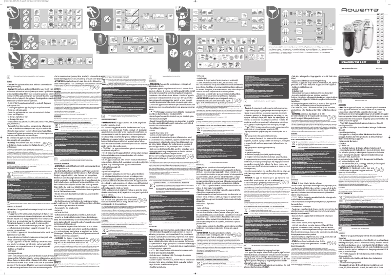 Página nº 1 - Manual de usuario Rowenta EP8060F0